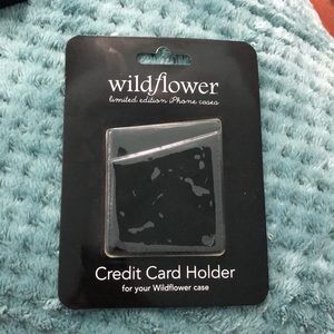 Wildflower card holder